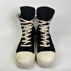 Rick Owens DRKSHDW Canvas High-Top Ramones