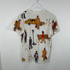 Louis Vuitton FW19 'New Walkers' Graphic T-Shirt Size M