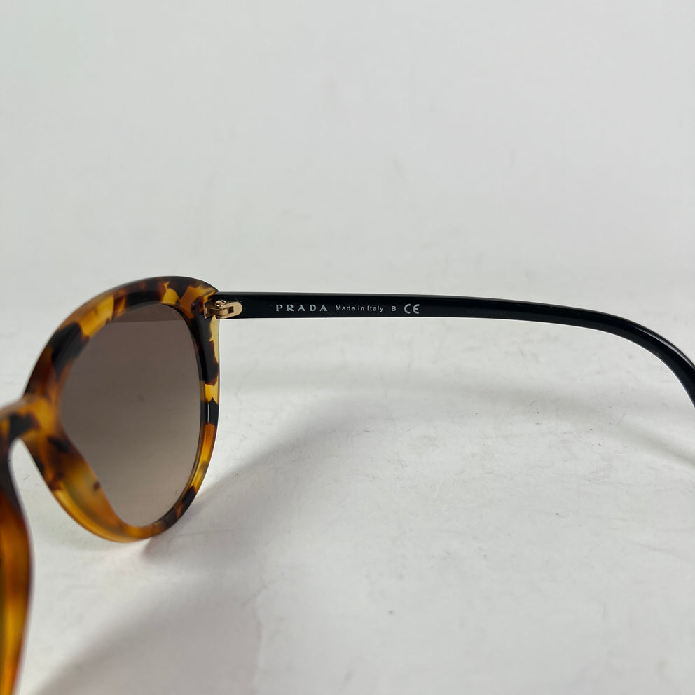 Prada Havana Cat Eye Sunglasses