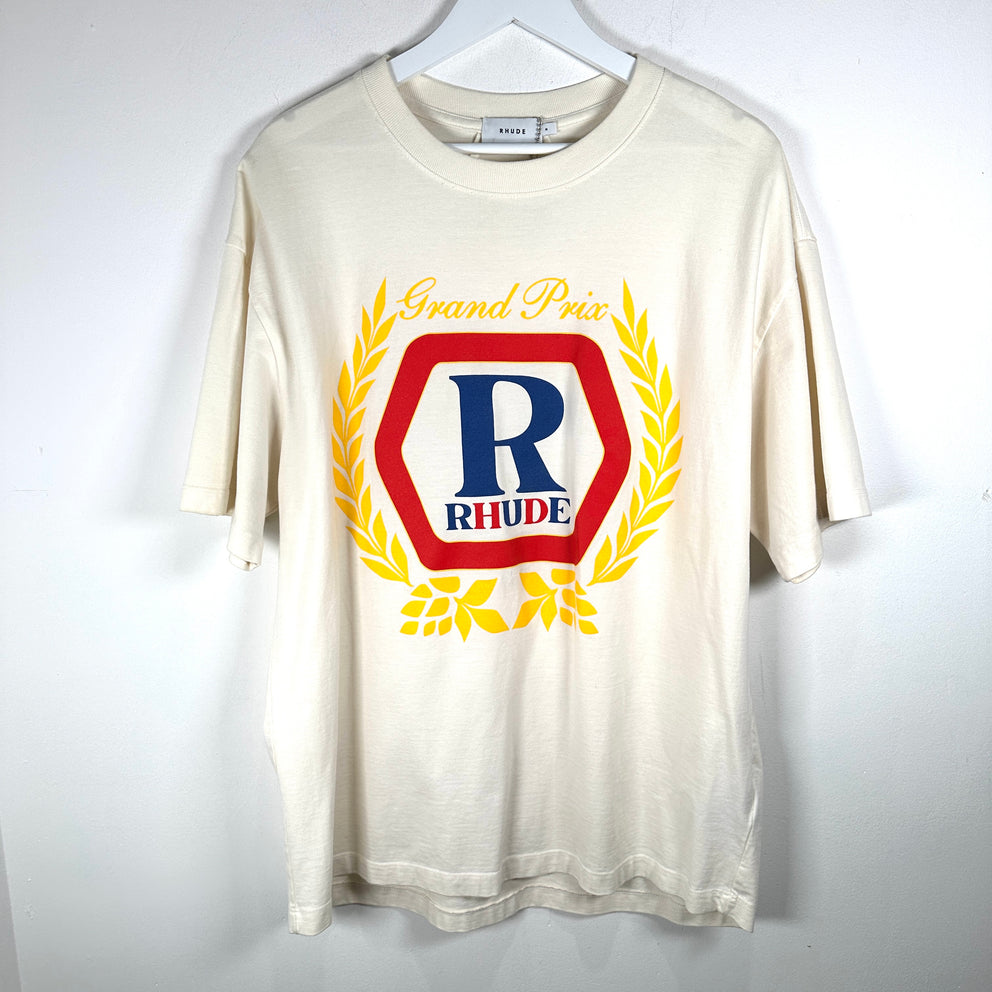 Rhude 'Grand Prix' Graphic T-Shirt Size M