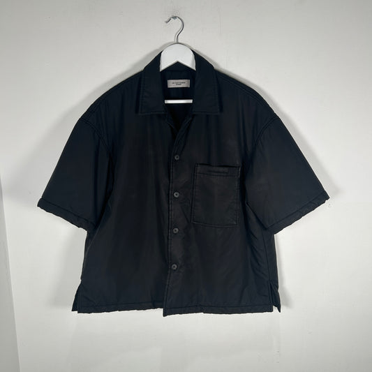 LE17SEPTEMBRE Double Layer Puffer Nylon Camp Shirt Size L