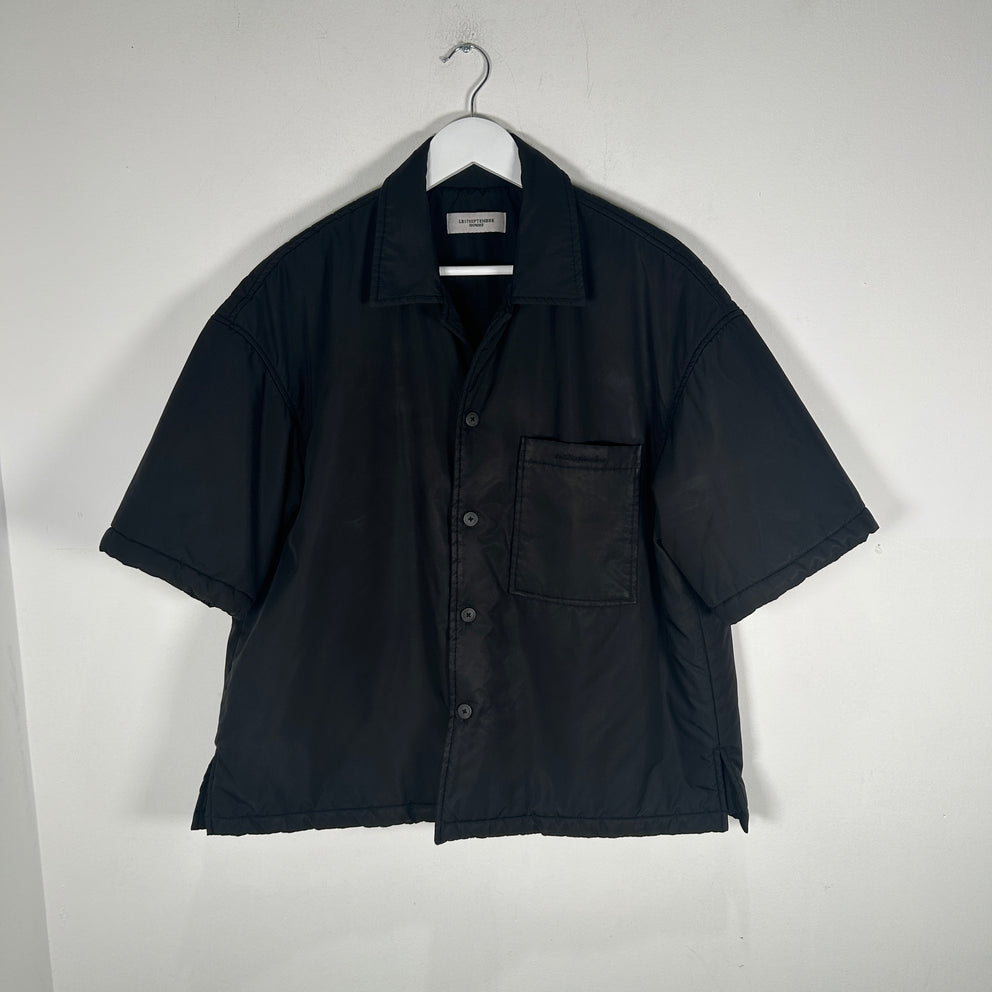 LE17SEPTEMBRE Double Layer Puffer Nylon Camp Shirt Size L