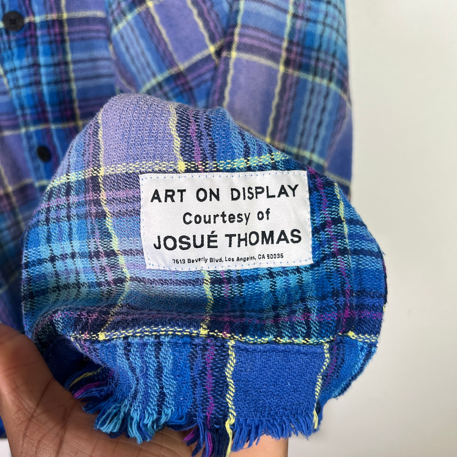Gallery Dept Marley Distressed Flannel Shirt
