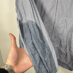 Junya Watanabe Man Patchwork Gingham Check Shirt Jacket
