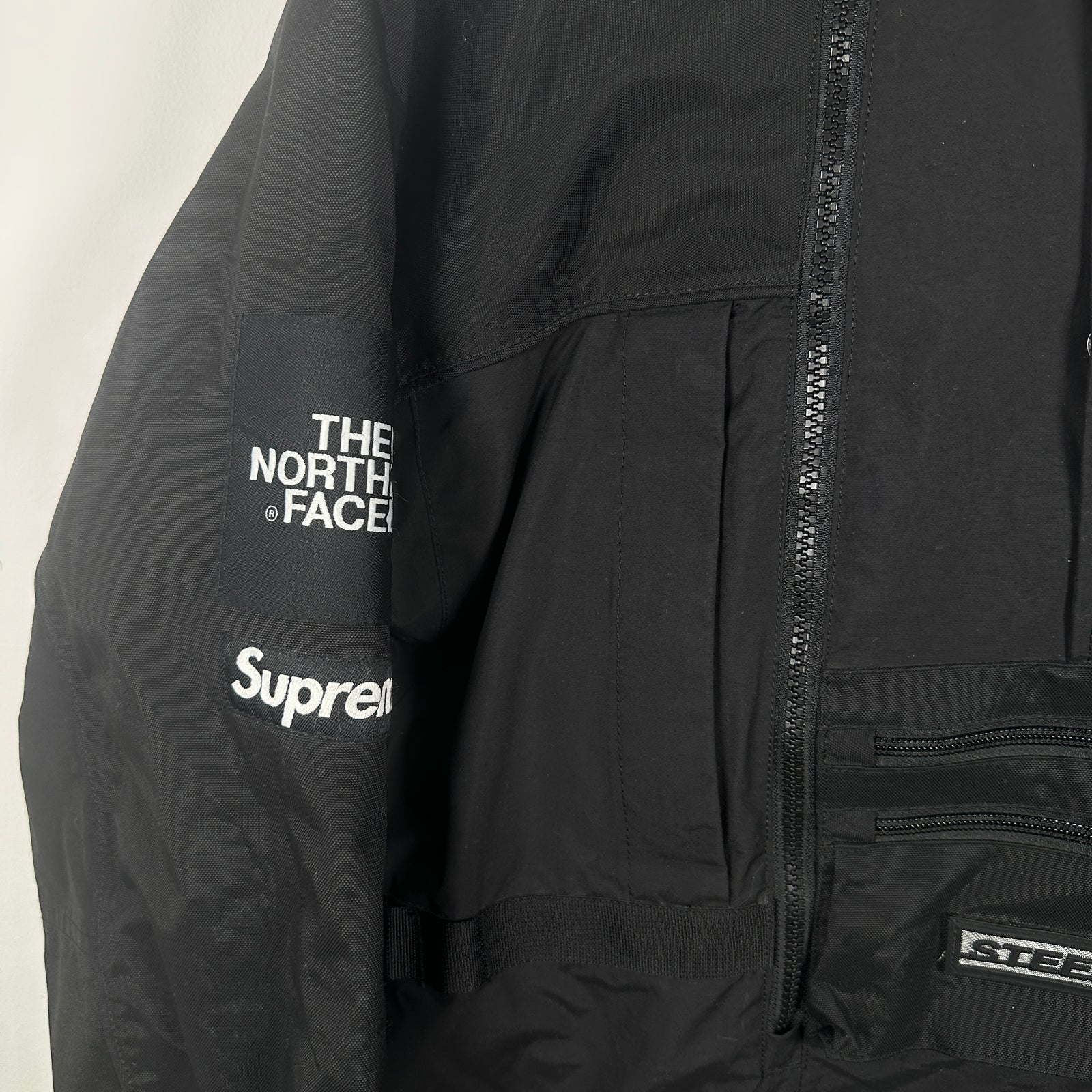 Supreme x The North Face Black Steep Tech Windbreaker Size XL