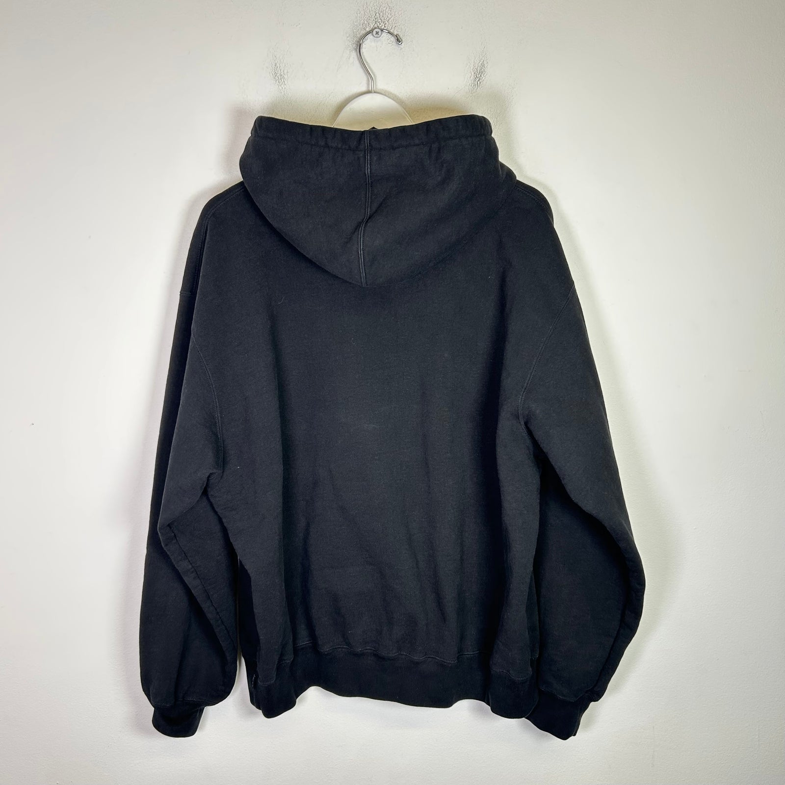 Supreme Collegiate Leather Patchwork Hoodie