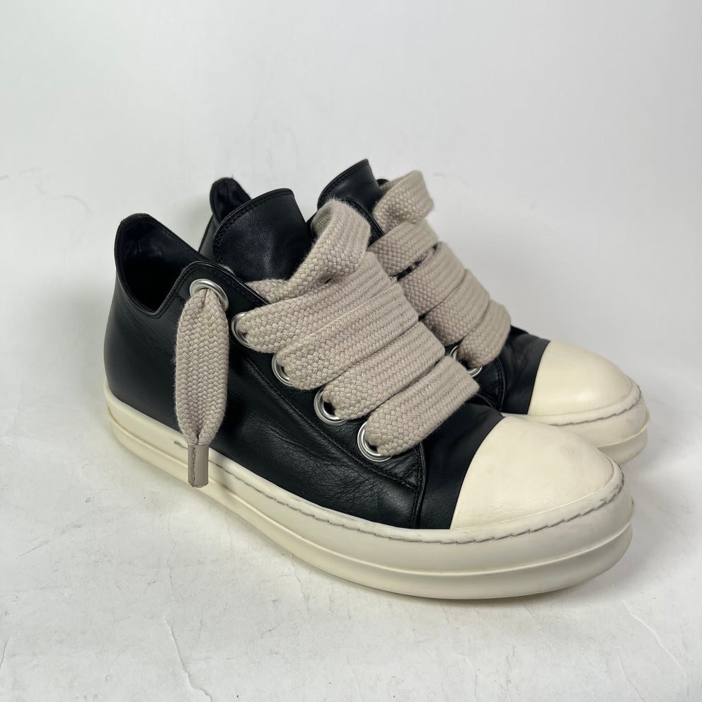Rick Owens Mainline Jumbo Lace Low-Top Ramones