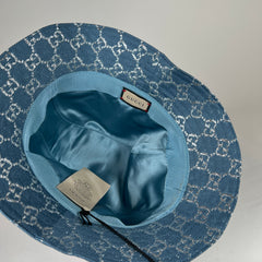 Gucci GG Sparkly Bucket Denim