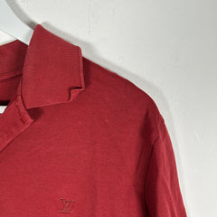 Louis Vutton Red Logo Polo Size XXL