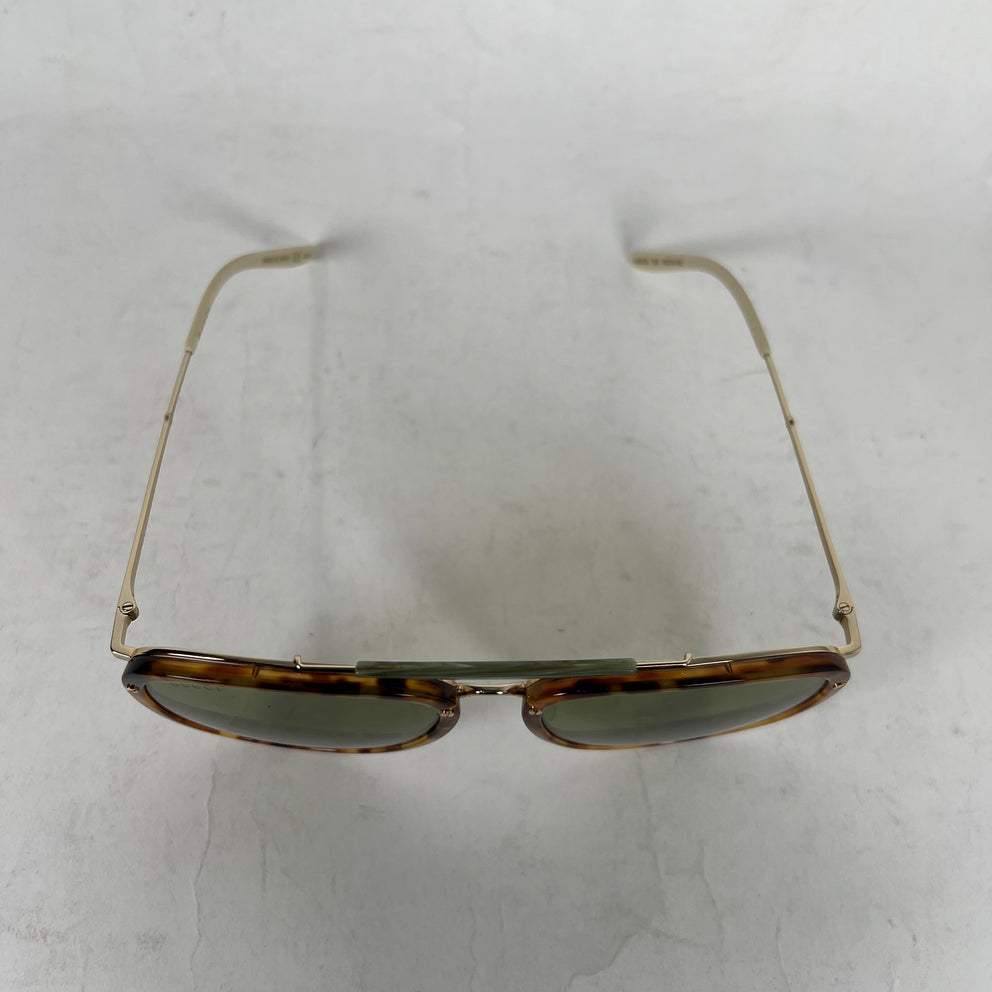 Gucci Tortoise/Green Sunglasses