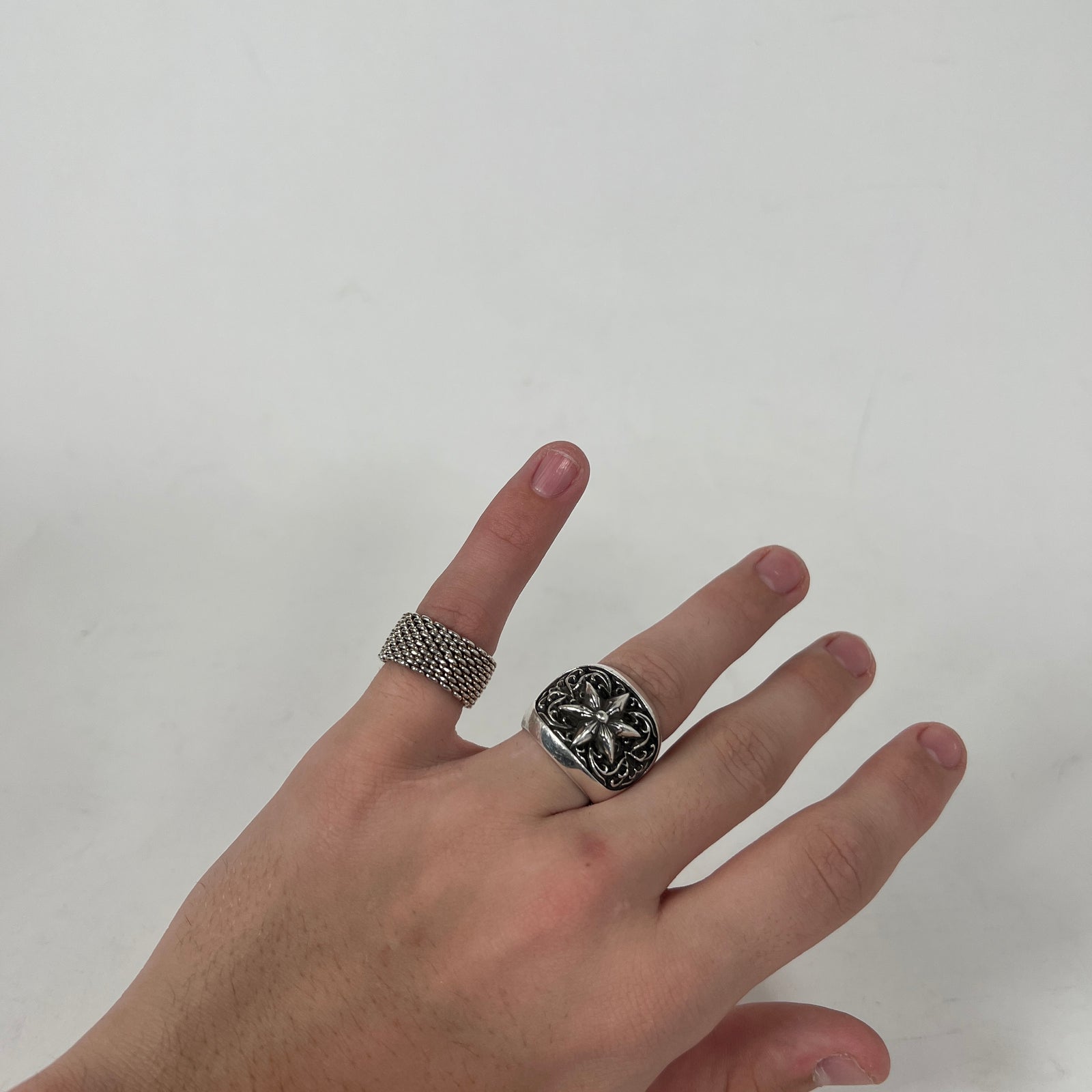 Tiffany Chain Link Ring Size 6