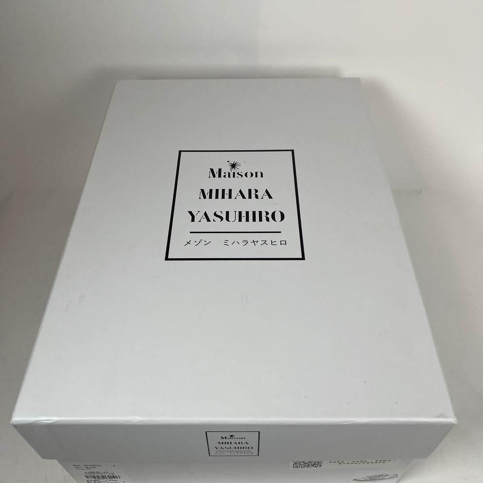 MMY Black/White Hank OG Sole Canvas Sneaker Size 45