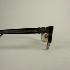 Chrome Hearts Black 'Flaps' Glasses