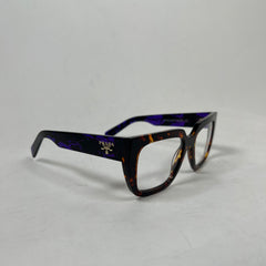 Prada Havana Magma Clear Frames