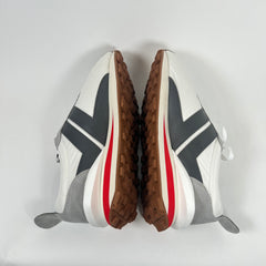 Lanvin White/Red Nylon BumpR Sneaker Size 45