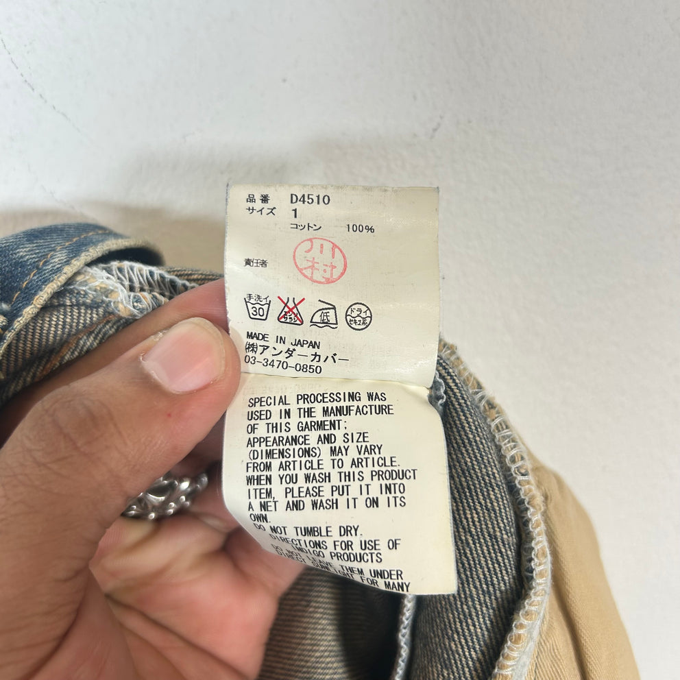 Undercover AW09 'Earmuff Maniac' Zipper Jeans Size 29