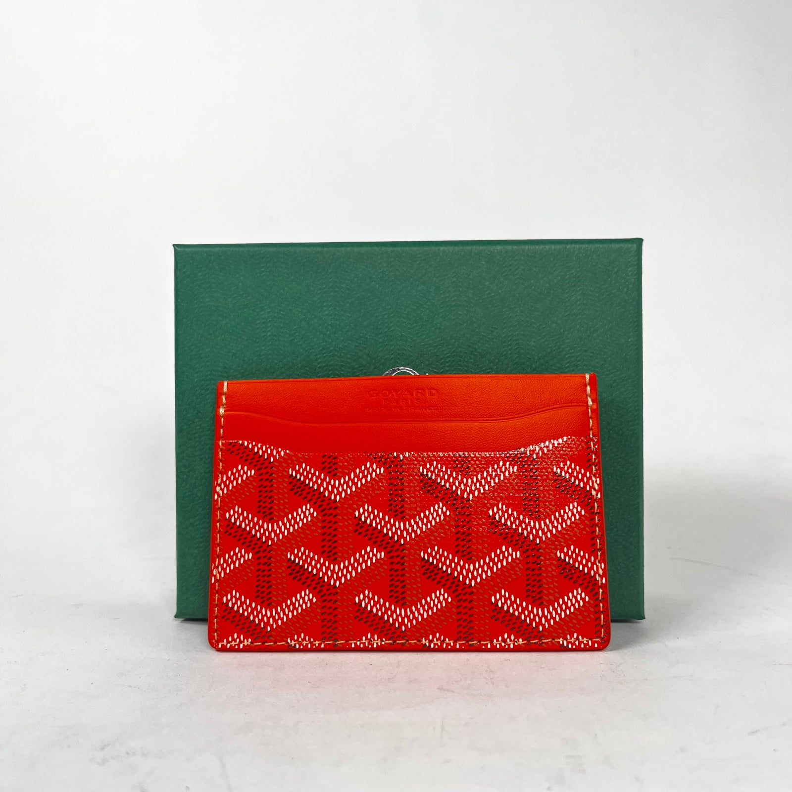 Goyard Orange Saint Sulpice Cardholder