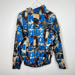 Burberry Windbreaker All Over Logo Jacket