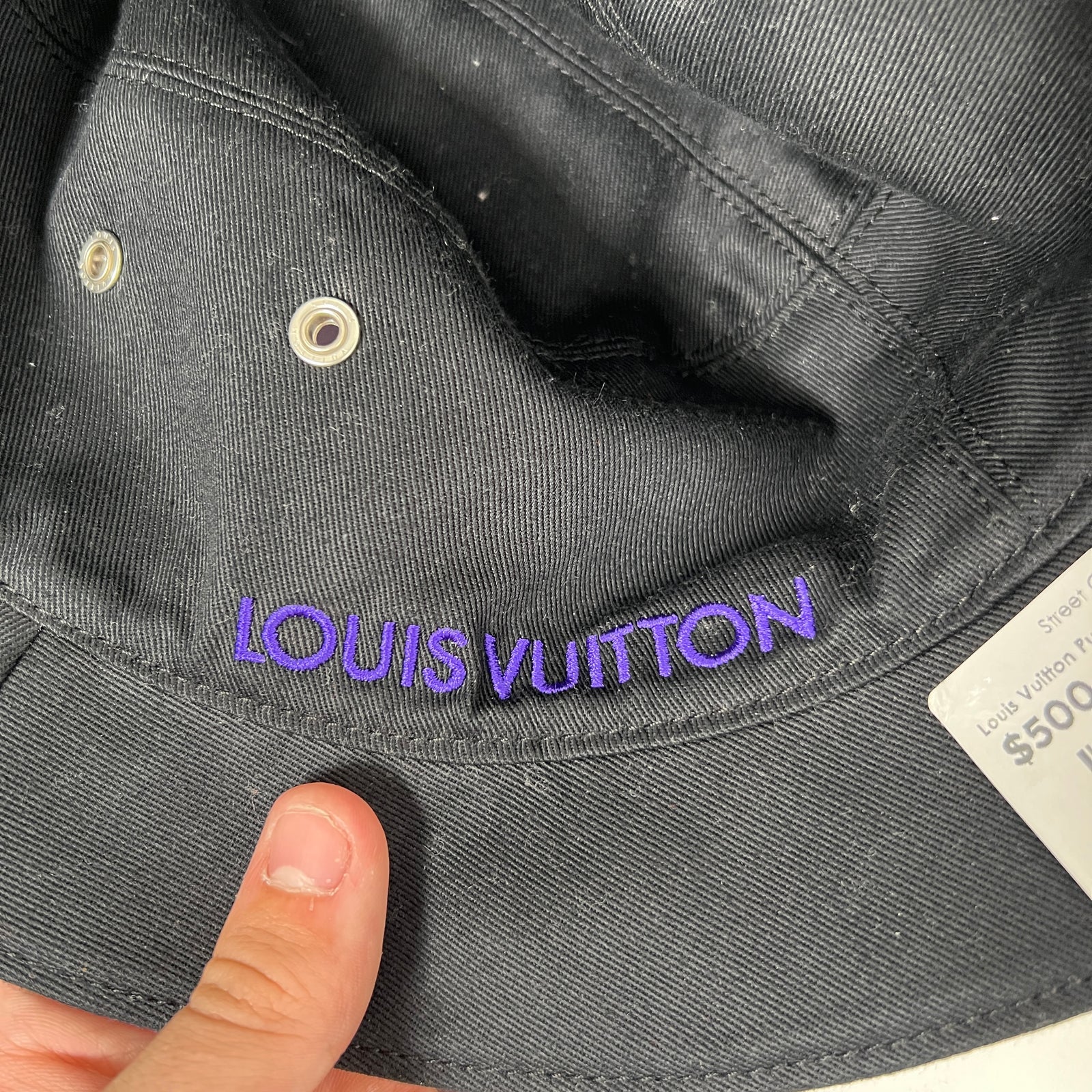 Louis Vuitton Purple Reversible Bucket Hat