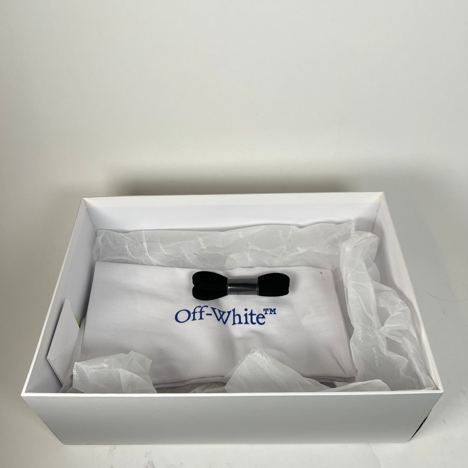 Off-White Royal Blue Out Of Office Sneaker Size 45