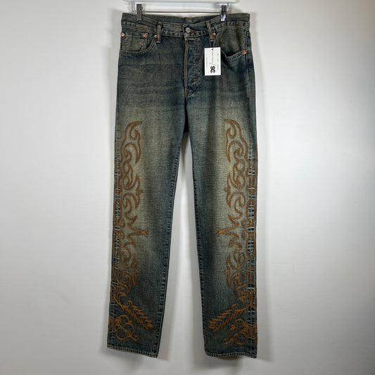 Denim Tears Western Jeans Size 34x34