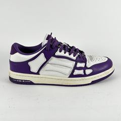 Amiri Purple Skeleton Low-Top Sneakers Size 9
