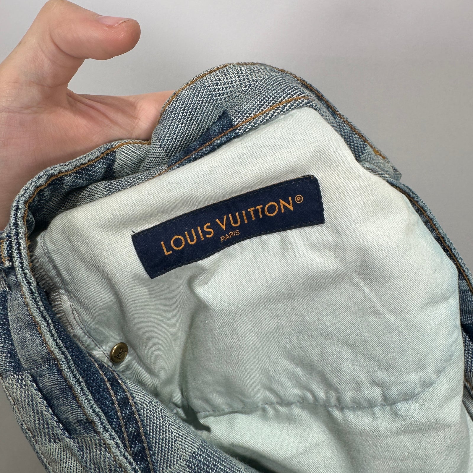 Louis Vuitton 'Damouflage' Jeans Size 36