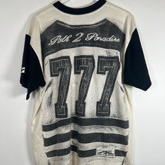 Hellstar Black/White Path To Paradise 777 T-Shirt Size L