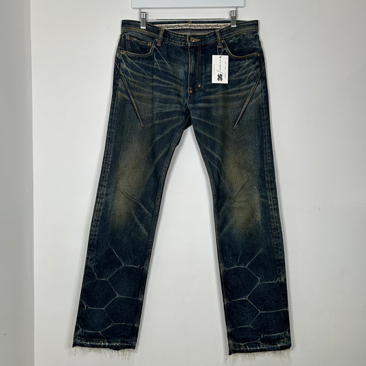 Number Nine Pain Denim Size 5