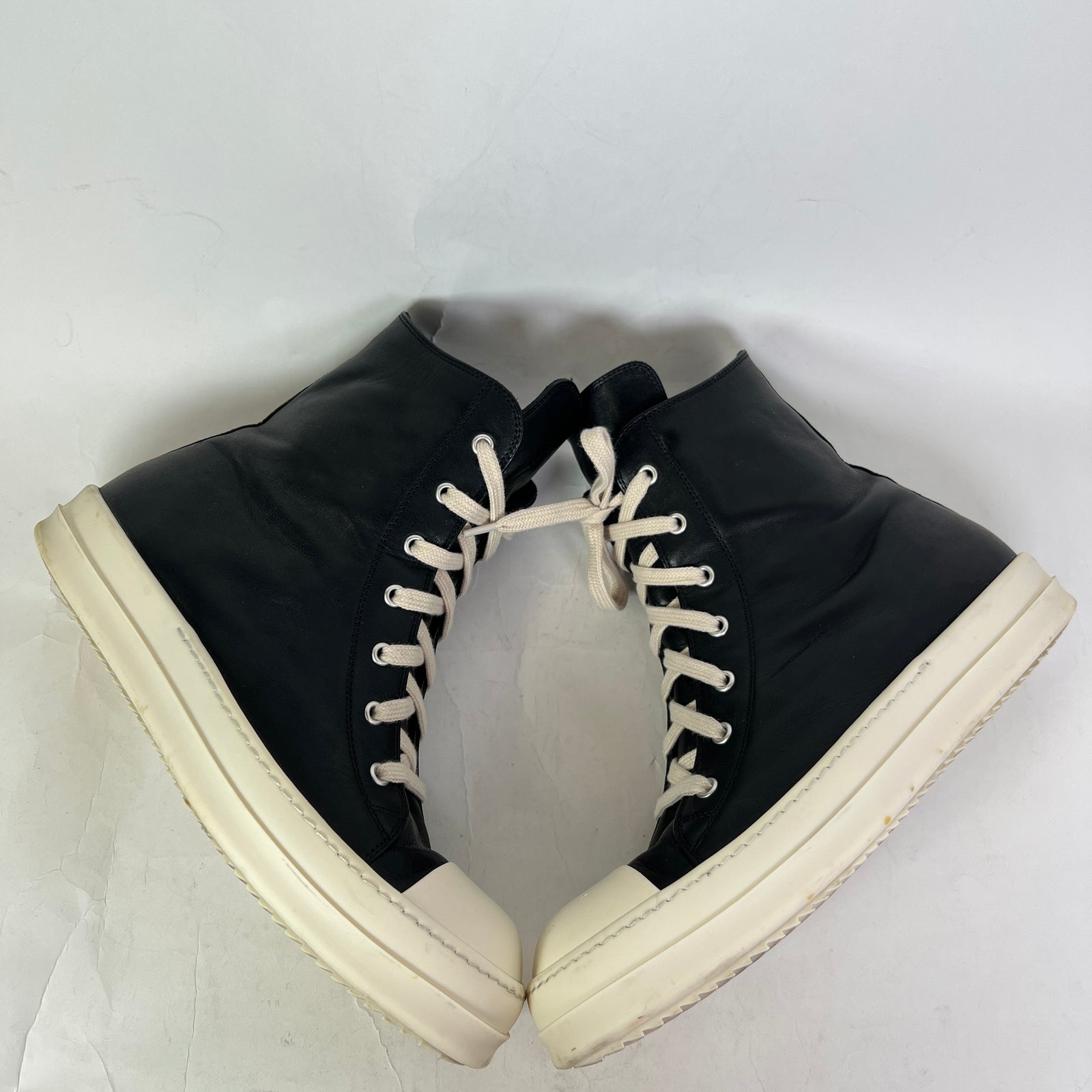 Rick Owens Mainline Leather High-Top Ramones