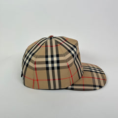 Burberry Check Baseball Hat