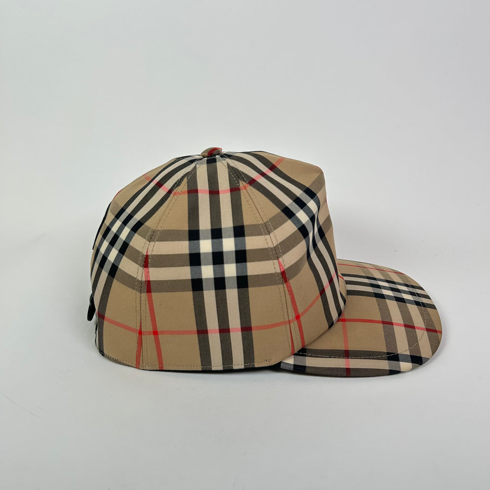 Burberry Check Baseball Hat