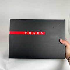 Prada Green/White Cups Size 12