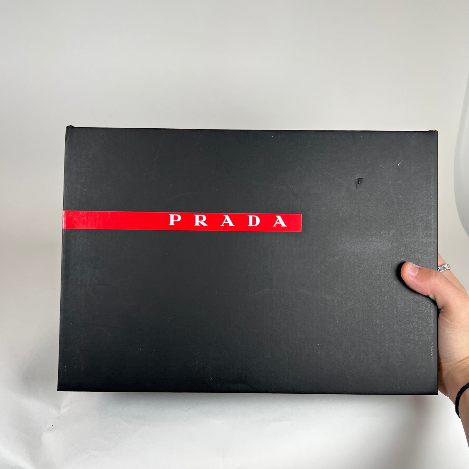 Prada Green/White Cups Size 12
