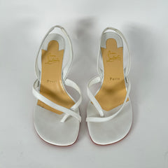 Christian Louboutin Kid Taralita 85 Thong Sandals Size 39.5