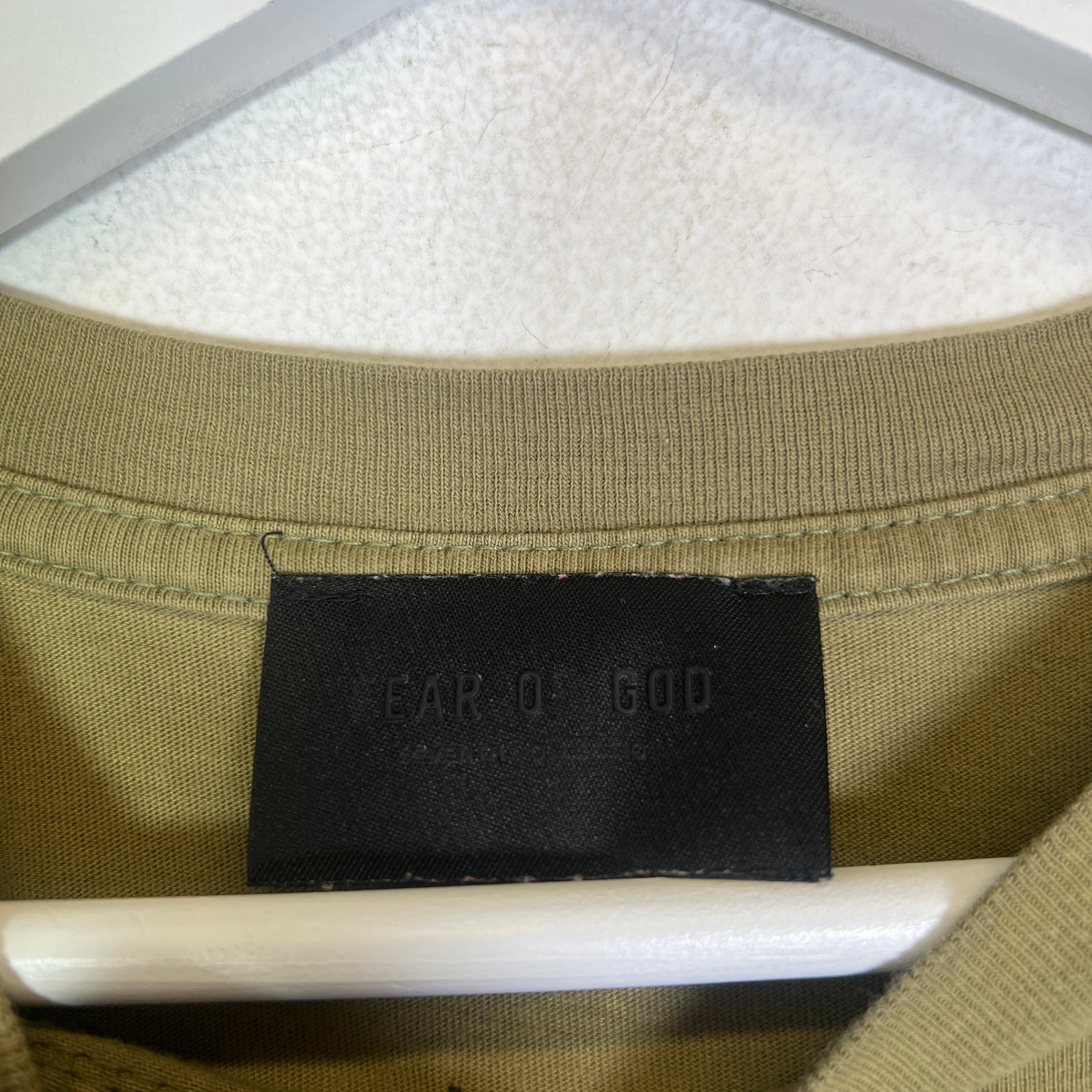 Fear of God FG7C Flocked Logo T-Shirt