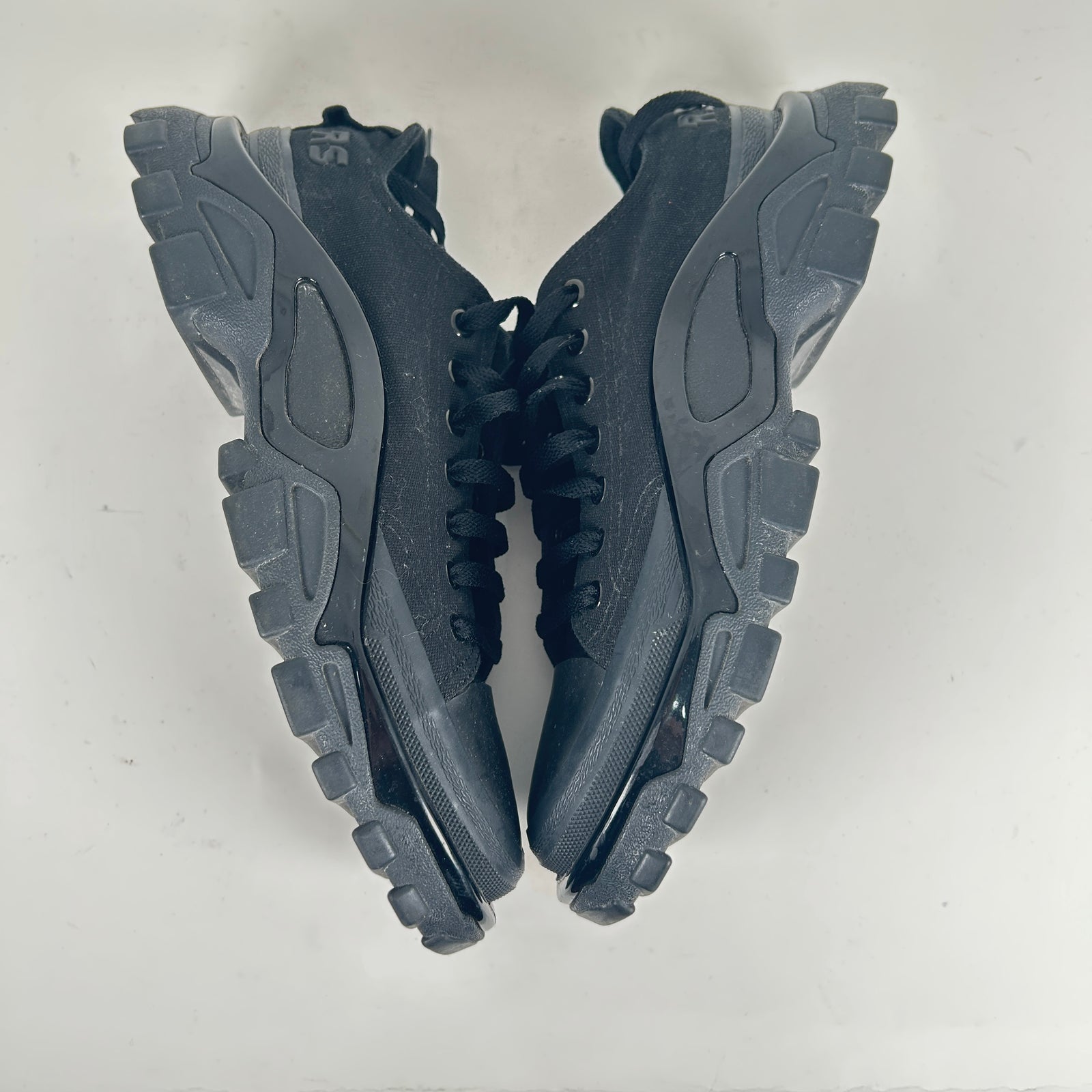 Raf Simons Black Low Tops