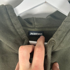 Jaquemus Logo Green Hoodie Size S