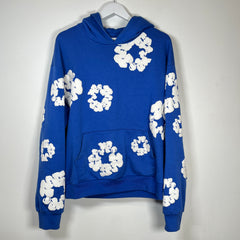 Denim Tears Blue Wreath Hoodie Size XL