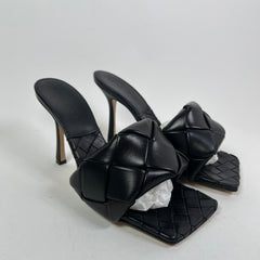 Bottega Veneta Lido Intrecciato Leather Mules
