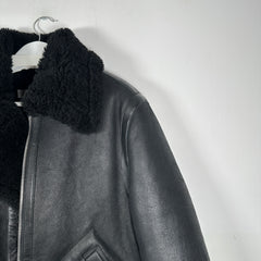 Acne Sherling Flight Jacket Size 48