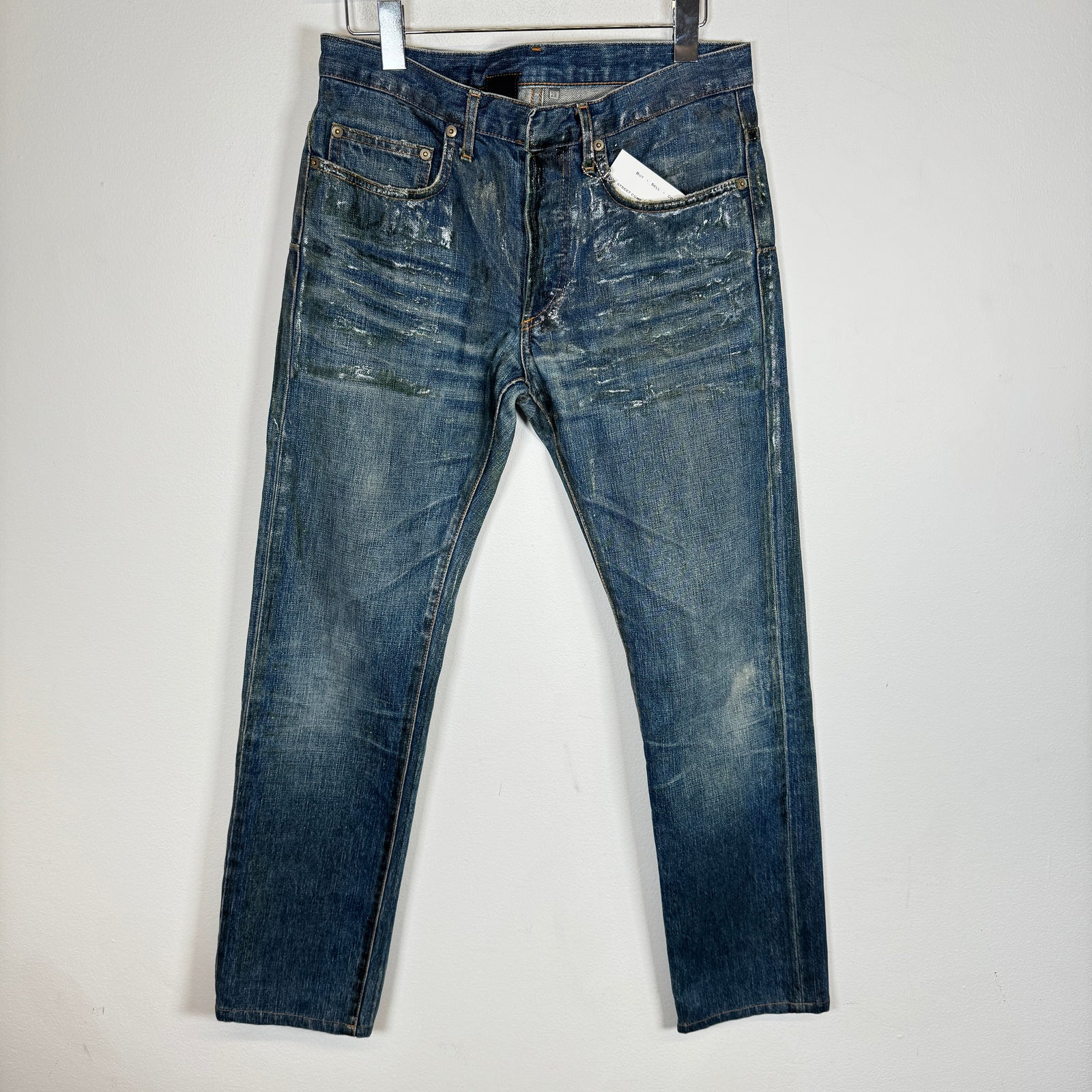 Dior AW05 Blue Luster Jeans Size 29