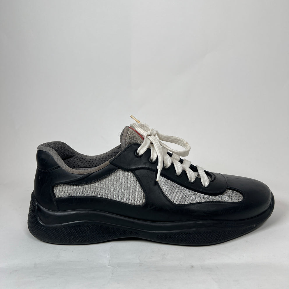 Prada Black Rubber America Cups Size 42