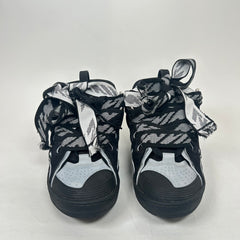 Lanvin Black Reflective Curb Sneakers Size 42