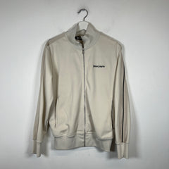 Palm Angels Cream Track Jacket Size M