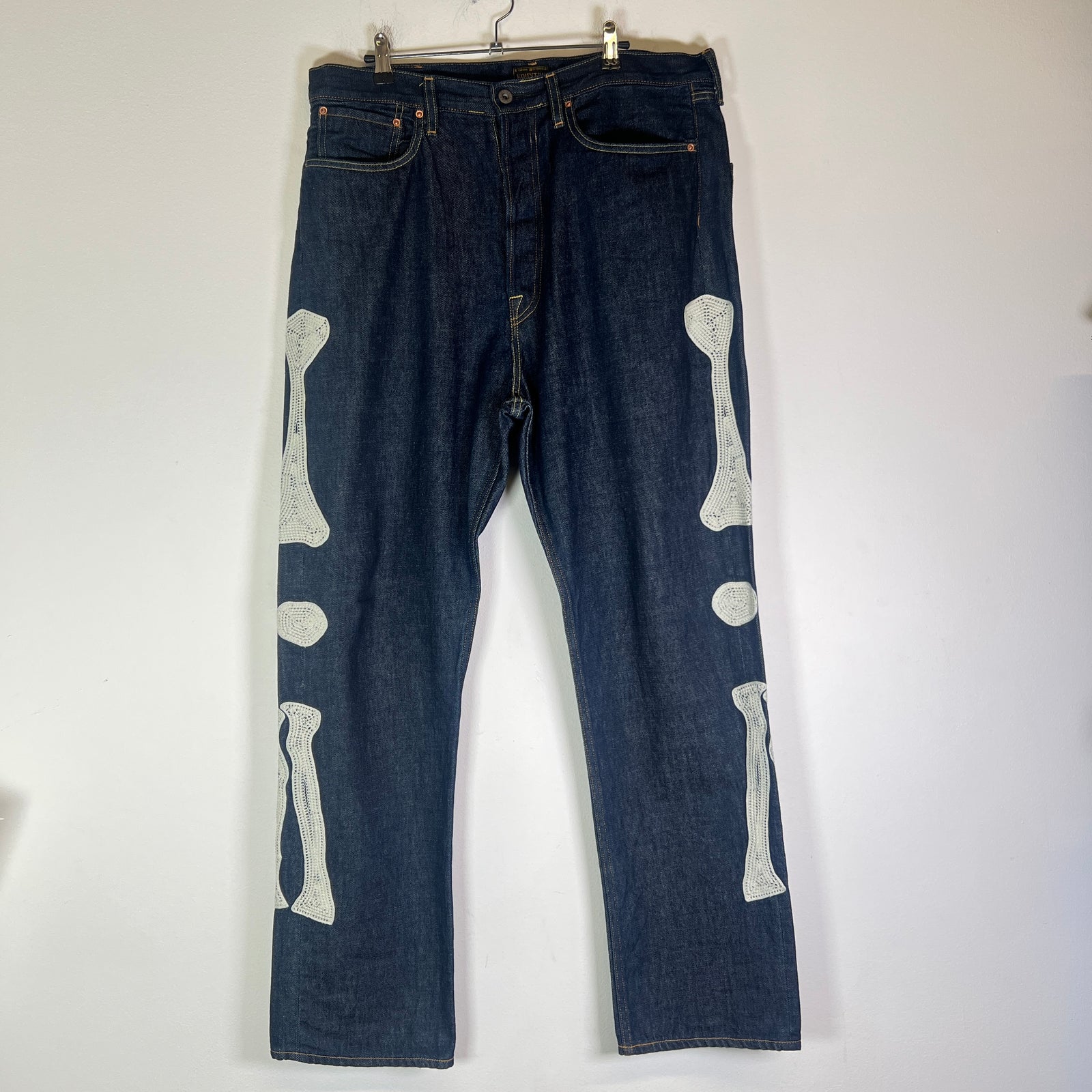 Kapital 12.5oz Mexican Tuxedo Okagilly Denim Jeans
