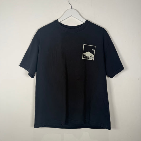 Rhude Navy Marlboro Logo T-Shirt Size XS