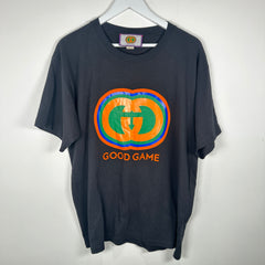 Gucci 'Good Game' GG Graphic T-Shirt Size L