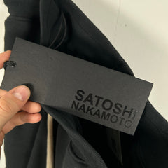 Satoshi Nakamoto Gemstone Logo Black Shorts Size L