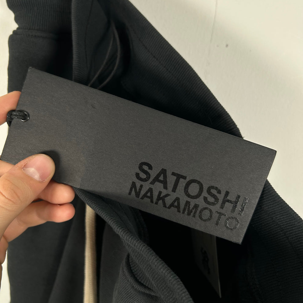 Satoshi Nakamoto Gemstone Logo Black Shorts Size L